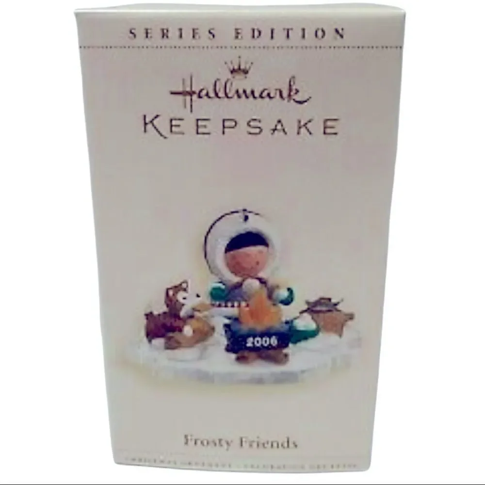 Hallmark Ornament 2006  Frosty Friends 27th in series